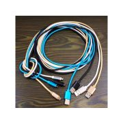 Kabel do ładowania micro-USB data nylon szybki 2m (MJ9829-2S_EAM255S)