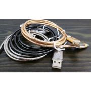 Kabel do ładowania micro-USB + data STALOWY (MJ9832)
