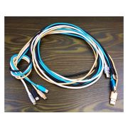 Kabel do ładowania USB-C + data nylon szybki 2m (EAM225S_MJ10497)