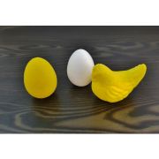 Kura i jajka do malowania flamastrami (flok kura)