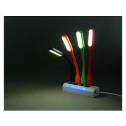 Lampka silikonowa LED USB do laptopa 6 led mocna (EAM2008P_MJ6279_MB-7394_MJ7920)