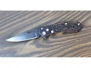  Scyzoryk nóż boczny 16cm czarny królik (MB-14179_ETL784P)