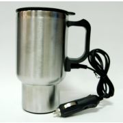 Kubek samochodowy z podgrzewaczem! INOX STAL 12v (MJ943_MJ-8206_EAA00950J)