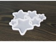 Forma silikonowa do izomaltu lizaki gwiazdki 6szt (EBB1130)