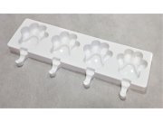 Forma silikonowa do lodów łapki 4szt (EKW830P)