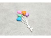 Topper balonik serca 13,5cm (EBB42)