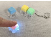 Kliker 4 świecące ruchome klawisze multi led (EKC547)