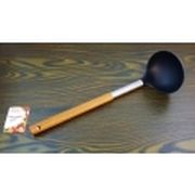 Łyżka wazowa chochla drewno rączka 31cm (EKW1101P_MB-13838)