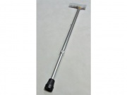 Laska inwalidzka regulowana 60-97 srebrna (WS001_EHW2205S _silver)