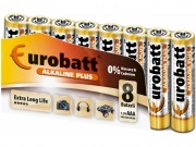 Baterie Alkaline Plus LR3 EUROBATT 8szt w shrinku (LR3-SP8)
