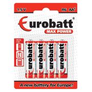 Baterie R6 Max Power - BP4 EUROBATT 4szt (BR6-BP4)