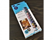Farby akrylowe Dozen 12 kolorw 12ml (ESG300C)