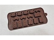 Forma silikonowa do czekolady zabawki 15szt (EBB261P)