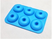 Forma silikonowa donut 6szt pączek (EBB421J)