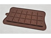 Forma silikonowa tabliczka czekolady wzór (EBB256P)