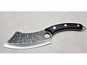 Podgięty nóż kuchenny czarna rękojeść 0,398g (EKW1072J)